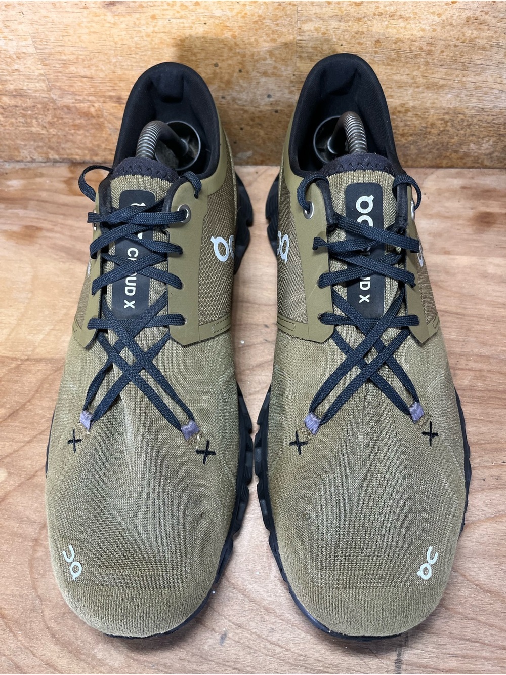 On Cloud X 3 REFLECTIVE Mens Size 10 Running Shoes Sneakers Hunter Black - Picture 3 of 12